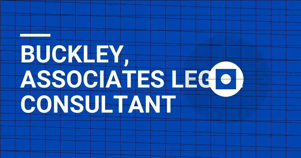 Buckley, Associates Legal Consultant