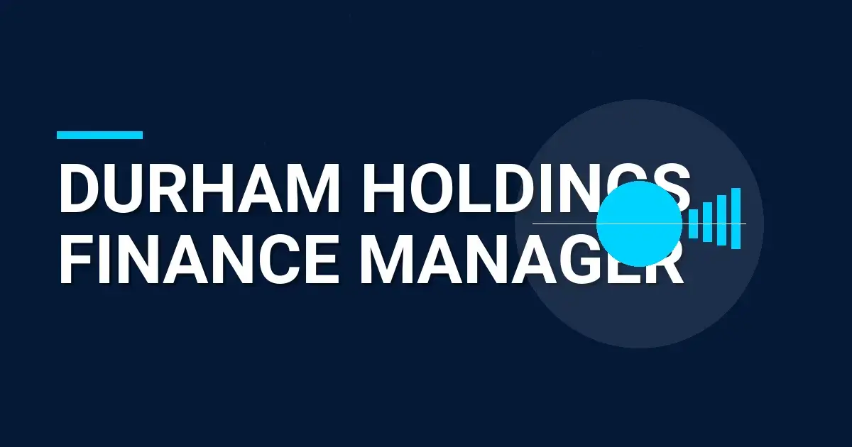 Durham Holdings Finance Manager