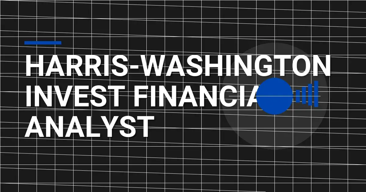 Harris-Washington Invest Financial Analyst