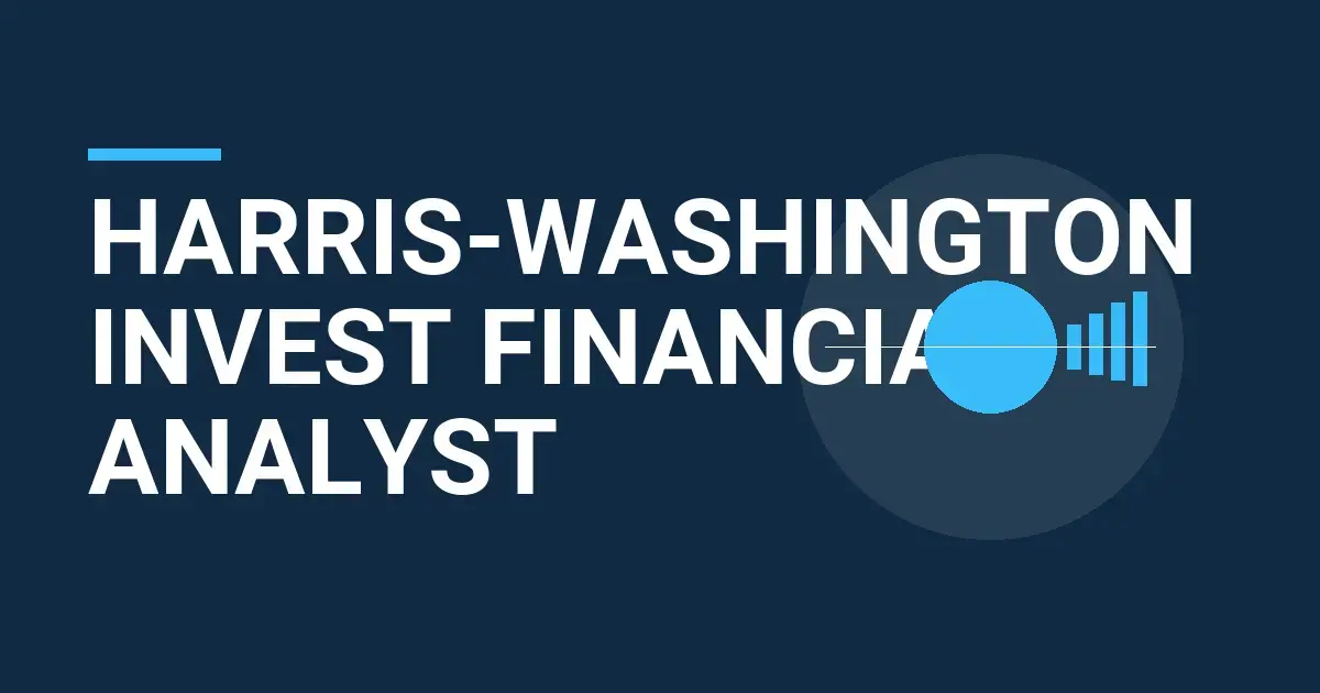 Harris-Washington Invest Financial Analyst