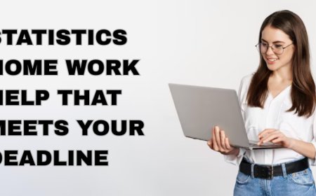 Statistics Homework Help That Meets Your Deadline