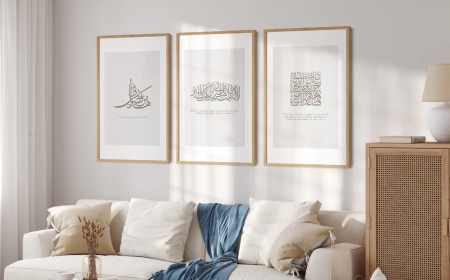 Islamic Prints, Calligraphy & Spiritual Decor Ideas & Inspiration