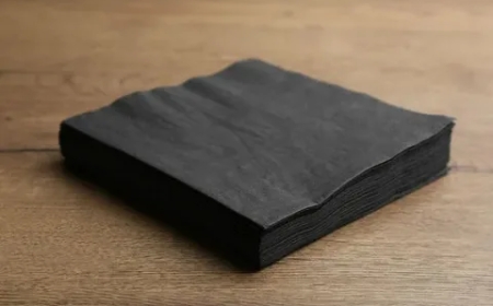Timeless Elegance in Every Fold: The Allure of Black Napkins