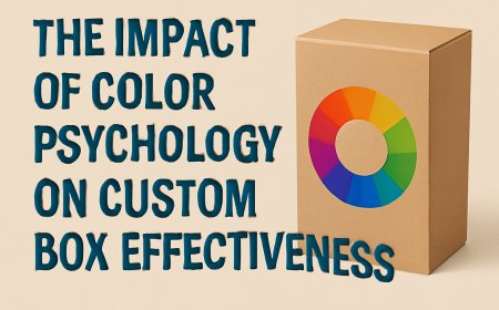 The Impact of Color Psychology on Custom Box Effectiveness