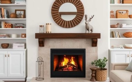 The Best Fireplace Designs for Open Concept Living Spaces