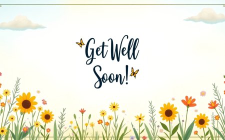 Brightening Recovery Days: Why "Get Well Soon" Cards from Sendwishonline.com Are Important at Work