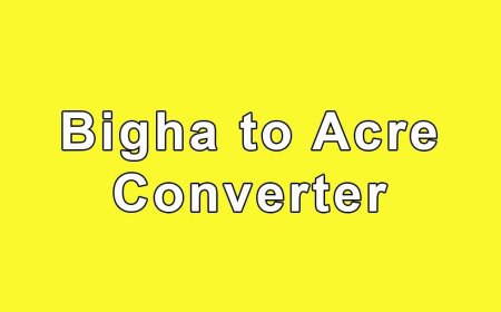 Simplify Your Land Deals with the Bigha to Acre Converter – A Must-Have Real Estate Tool