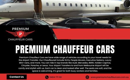 Chauffeur Service Melbourne – Book Your Ride Today