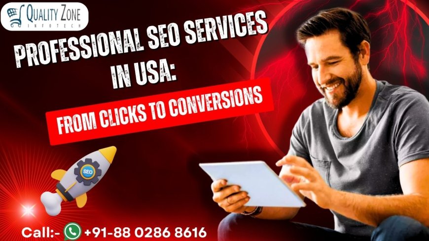 Professional SEO services in USA: From Clicks To Conversions