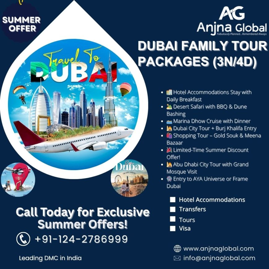 20+ Dubai Tour Packages from Gurgaon & Delhi – Tailored for Indian Travelers