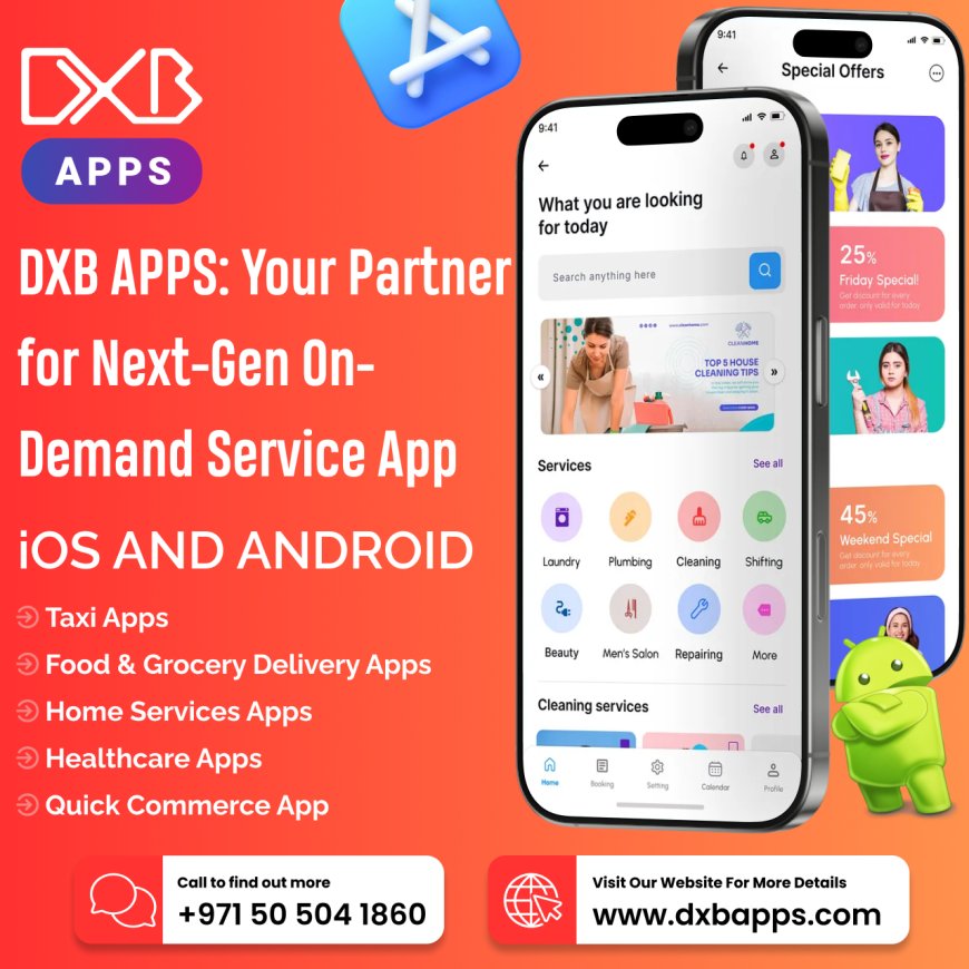 DXB APPS offers app development Dubai solutions for different industries