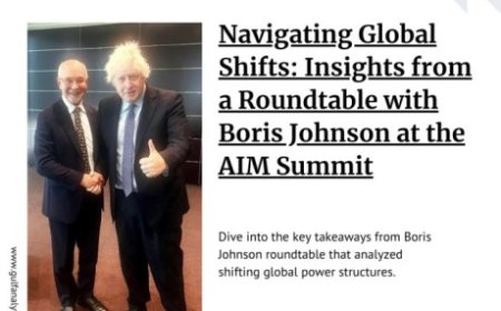 Leadership, Geopolitics, and Global Shifts: Insights from Boris Johnson and David Gibson-Moore at the AIM Summit