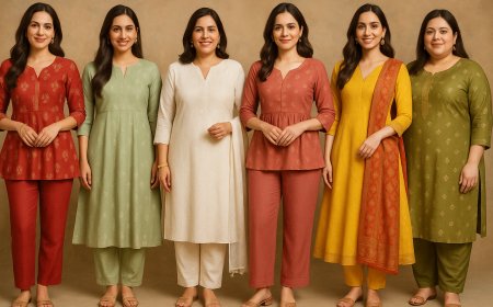 Kurta Sets for Different Body Types: How to Choose the Best Fit