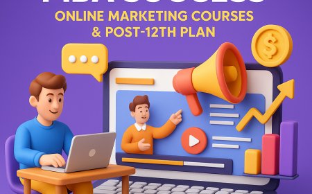 Digital Start to MBA Success: Online Marketing Courses & Post-12th Plan