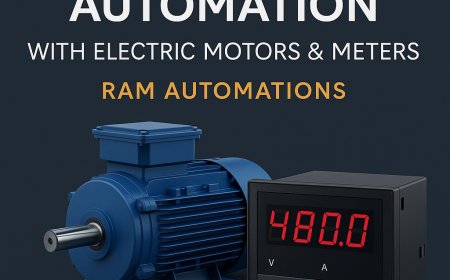 Industrial Automation with Electric Motors & Meters — Ram Automations