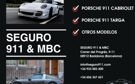 Seguro para Porsche 911 protección exclusiva para tu ícono automotriz