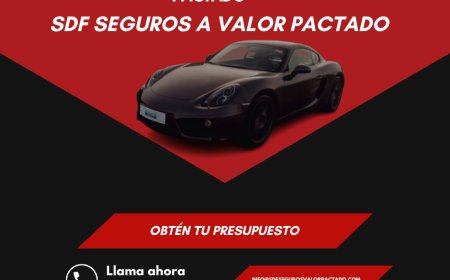 Seguro a valor pactado para Porsche y Ferrari con cobertura personalizada
