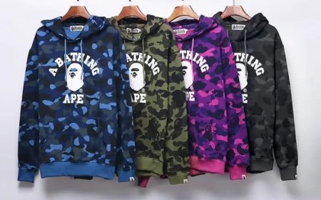 BAPE Blue Shirt A Streetwear Classic That Redefines Bold Style