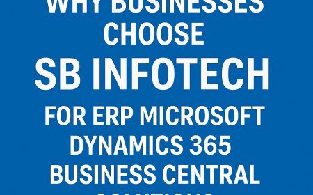 Why Businesses Choose SB Infotech for ERP Microsoft Dynamics 365 Business Central Solutions