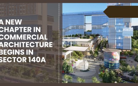 A New Chapter in Commercial Architecture Begins in Sector 140A