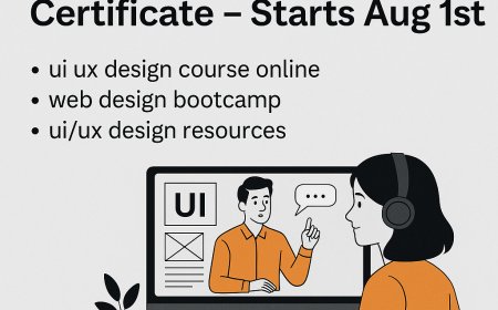 Don’t Miss Out: Free UX/UI Online Course with Certificate – Starts Aug 1st!