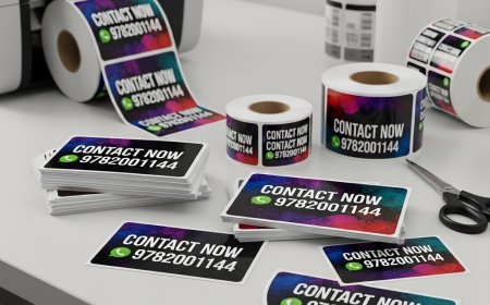 Elevate Your Brand Identity with Custom Stickers Label Printing