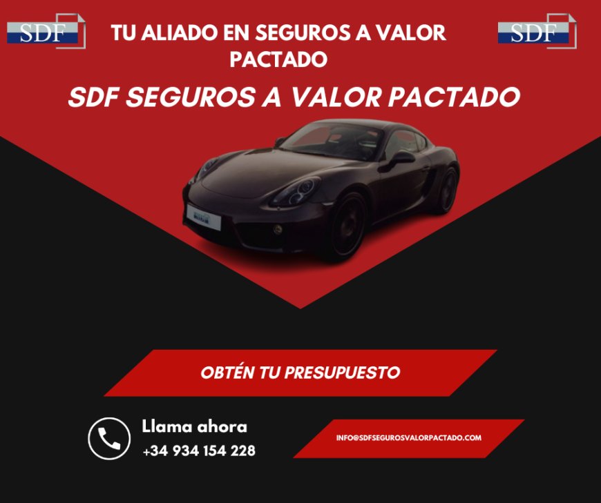 Seguro a valor pactado para Porsche y Ferrari con cobertura personalizada