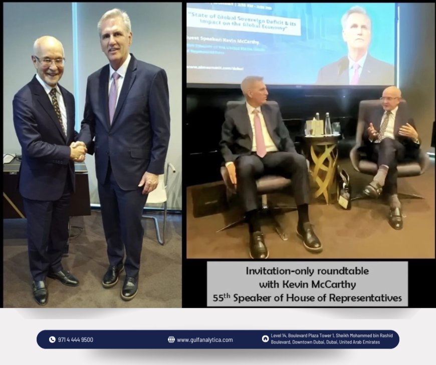 Kevin McCarthy’s Call for Fiscal Reform and Global Unity at AIM Summit Dubai