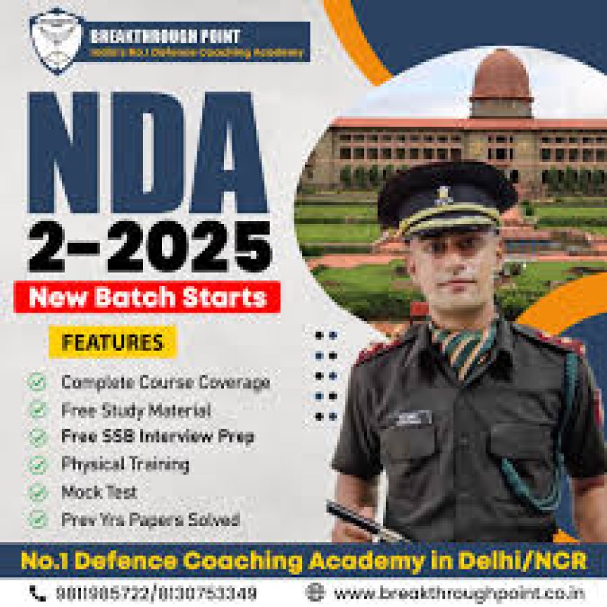 Best Institute For Nda Preparation