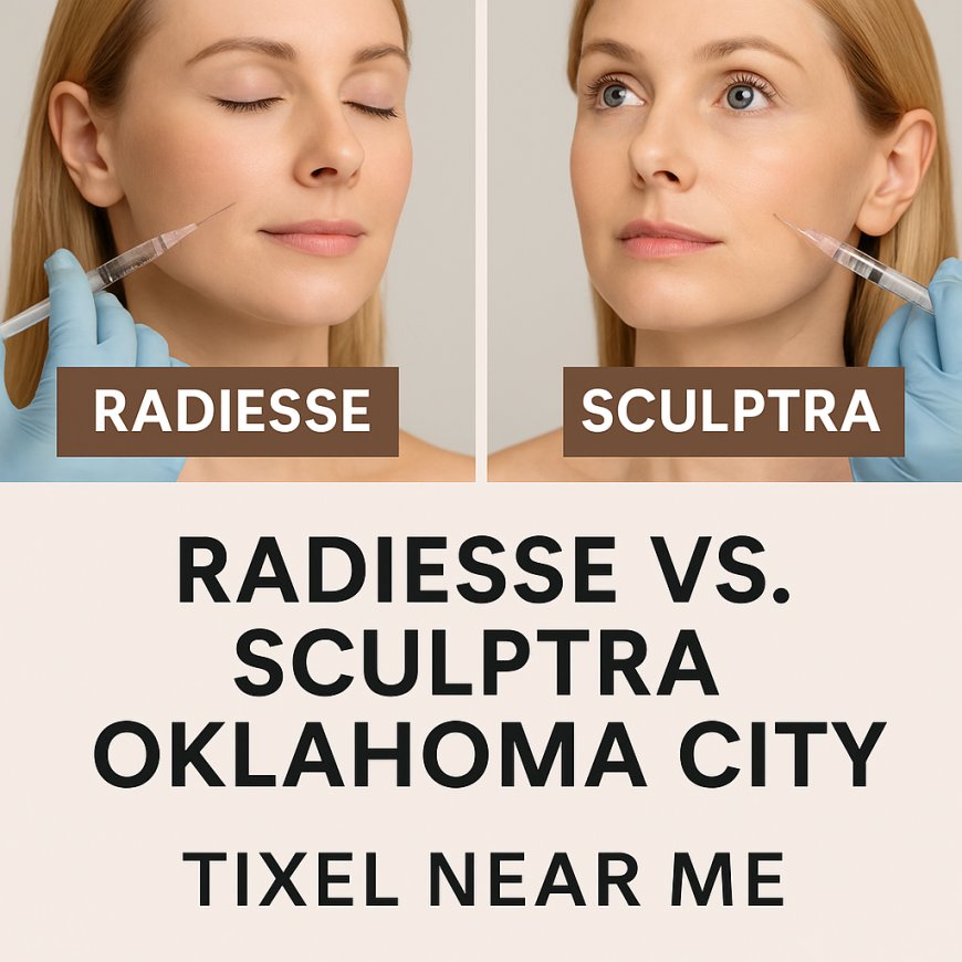 Comparing Modern Aesthetic Treatments: Radiesse vs Sculptra in Oklahoma City & the Rise of Tixel
