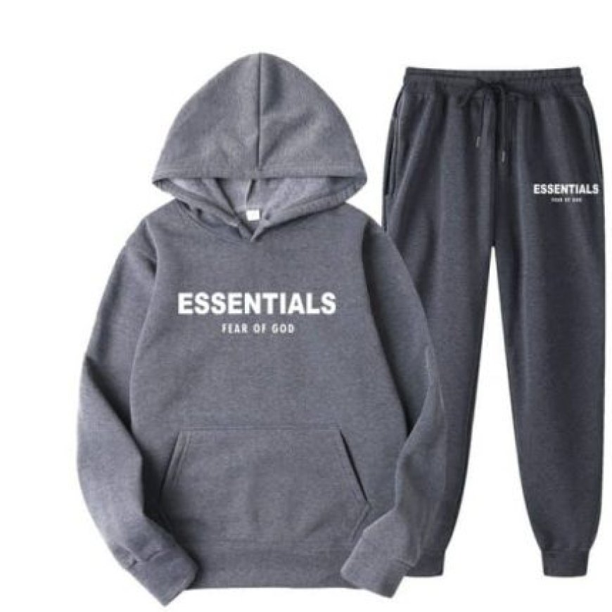 Classic Fit Essential Hoodie with Soft Fleece