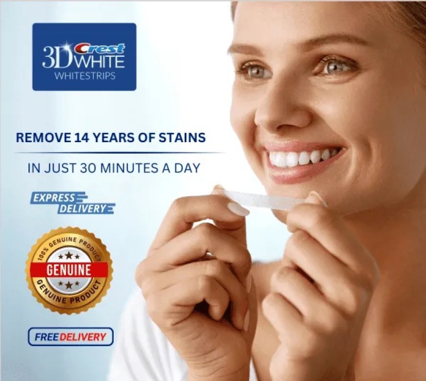 Crest 3D White Strips Luxe – Premium Whitening with The White Smiles