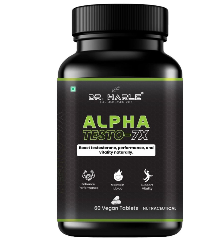 Unleash Peak Power with DR. HARLE Testosterone Tablets