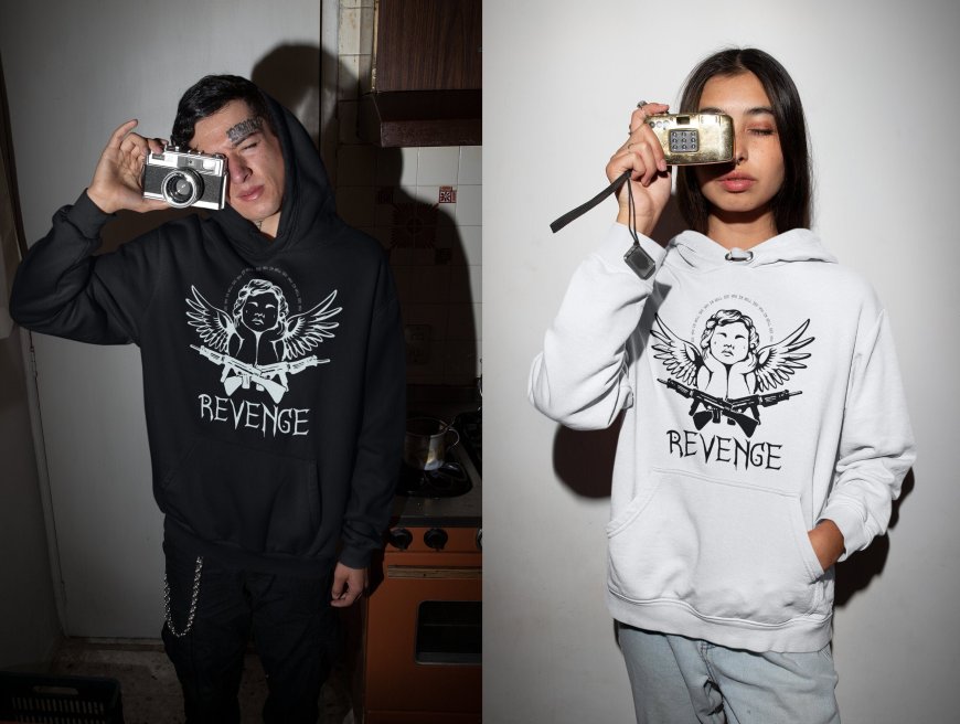 Revenge hoodie A Symbol of Streetwear Culture & Rebellion
