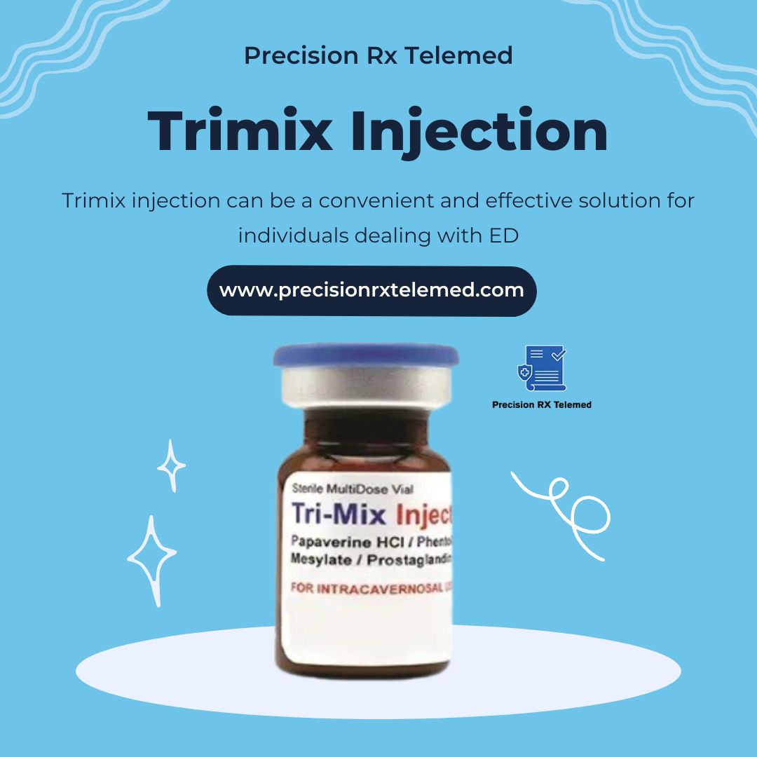 Created with AIPRM Prompt "Human Written |100% Unique |SEO Optimized Article" Outline Introduction Understanding Trimix Injection 2.1 What is Trimix? 2.2 Components of Trimix Medical Uses of Trimix Injection 3.1 Erectile Dysfunction Treatment 3.2 Dosage and Administration The Convenience of Buying Trimix Online 4.1 Online Pharmacies Overview 4.2 Advantages of Online Purchases Factors to Consider When Buying Trimix Online 5.1 Legitimacy of the Online Pharmacy 5.2 Prescription Requirements 5.3 Pricing and Payment Options Risks and Precautions 6.1 Potential Side Effects 6.2 Consulting with a Healthcare Professional Customer Reviews and Testimonials Tips for Safe Online Purchases 8.1 Research the Pharmacy 8.2 Verify Licensing and Certification 8.3 Check Customer Feedback 8.4 Secure Payment Methods Conclusion FAQs 10.1 Is it legal to buy Trimix online? 10.2 How do I know if an online pharmacy is reputable? 10.3 What are the common side effects of Trimix? 10.4 Can I purchase Trimix without a prescription? 10.5 How long does it take for Trimix to show results? Buy Trimix Injection Online